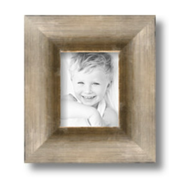 ArtToFrames 4x5" Antique Silver Picture Frame, Silver Wood Poster Frame, with Regular Glass and 2 (FBPL-4944)