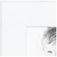 thumbnail image 1 of ArtToFrames 4x5 inch Satin White Picture Frame, White Wood Poster Frame (4655), 1 of 1