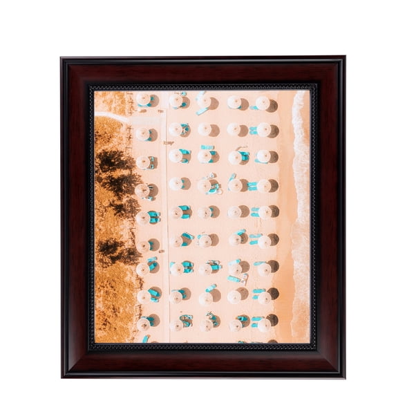 ArtToFrames 4x6" Traditional Mahogany Picture Frame, Multi Wood Poster Frame, with Regular Glass (FBPL-5159)