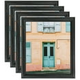 thumbnail image 1 of ArtToFrames 5" x 12" Galleria Noir Picture Frame, 5x12 inch Black MDF Poster Frame (WOM-4083), 4 Pack, 1 of 7
