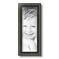 thumbnail image 1 of ArtToFrames 5" x 14" Antique Black Picture Frame, 5x14 inch Black Wood Poster Frame (WOM-5106), 1 of 5