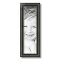 thumbnail image 1 of ArtToFrames 5" x 17" Antique Black Picture Frame, 5x17 inch Black Wood Poster Frame (WOM-5106), 1 of 5