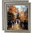 thumbnail image 1 of ArtToFrames 5" x 19" Classic Antique Silver Picture Frame, 5x19 inch Silver Wood Poster Frame (WOM-4926), 2 Pack, 1 of 6