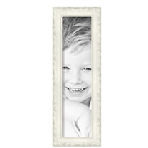ArtToFrames 5" x 19" Classic White Picture Frame, 5x19 inch White Wood Poster Frame (WOM-5004), Pack