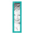 thumbnail image 1 of ArtToFrames 5" x 21" Aqua Picture Frame, 5x21 inch Green Wood Poster Frame (WOM-5186),  Pack, 1 of 3