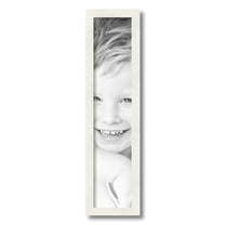 ArtToFrames 5" x 23" White Picture Frame, 5x23 inch White Wood Poster Frame (WOM-5140)
