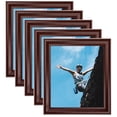 thumbnail image 1 of ArtToFrames 5" x 26" Cherry Picture Frame, 5x26 inch Red MDF Poster Frame (WOM-4333), 5 Pack, 1 of 8