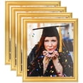 thumbnail image 1 of ArtToFrames 5" x 27" Gold Picture Frame, 5x27 inch Gold Wood Poster Frame (WOM-4159), 4 Pack, 1 of 8