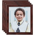 thumbnail image 1 of ArtToFrames 5" x 28" Cherry Picture Frame, 5x28 inch Red Wood Poster Frame (WOM-4084), 4 Pack, 1 of 7