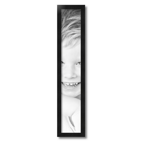 ArtToFrames 5" x 29" Black Picture Frame, 5x29 inch Black Wood Poster Frame (WOM-5139)