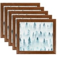 thumbnail image 1 of ArtToFrames 5" x 29" Walnut Picture Frame, 5x29 inch Brown MDF Poster Frame (WOM-4086), 5 Pack, 1 of 8