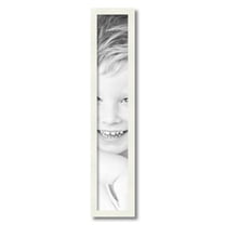 ArtToFrames 5" x 29" White Picture Frame, 5x29 inch White Wood Poster Frame (WOM-5138)