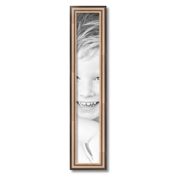 ArtToFrames 5" x 30" Anique Silver Picture Frame, 5x30 inch Silver Wood Poster Frame (WOM-4964)