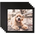 thumbnail image 1 of ArtToFrames 5" x 5" Black Picture Frame, 5x5 inch Black MDF Poster Frame (WOM-4102), 5 Pack, 1 of 7
