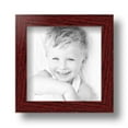 thumbnail image 1 of ArtToFrames 5" x 5" Cherry Picture Frame, 5x5 inch Red Wood Poster Frame (WOM-4213), 5 Pack, 1 of 6