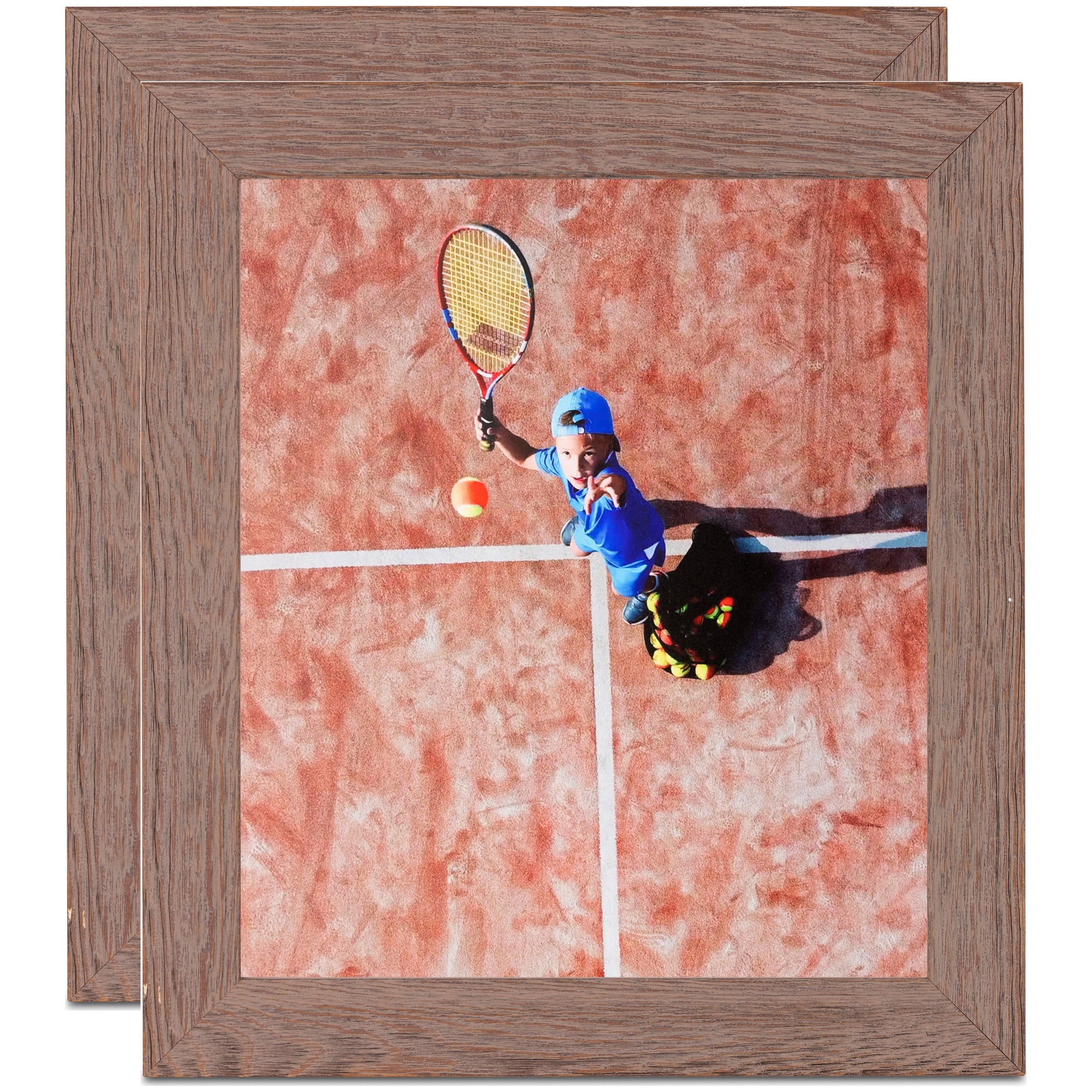 ArtToFrames 5" x 5" Gray Picture Frame, 5x5 inch Gray Wood Poster Frame ...
