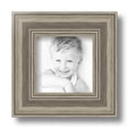 thumbnail image 1 of ArtToFrames 5" x 5" Silver Picture Frame, 5x5 inch Silver MDF Poster Frame (WOM-4445), 1 of 5