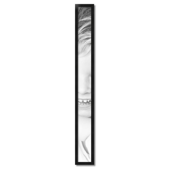 ArtToFrames 5" x 53" Black Picture Frame, 5x53 inch Black Wood Poster Frame (WOM-5139)