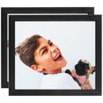 thumbnail image 1 of ArtToFrames 5" x 7" Black Picture Frame, 5x7 inch Black Wood Poster Frame (WOM-4107), 2 Pack, 1 of 8