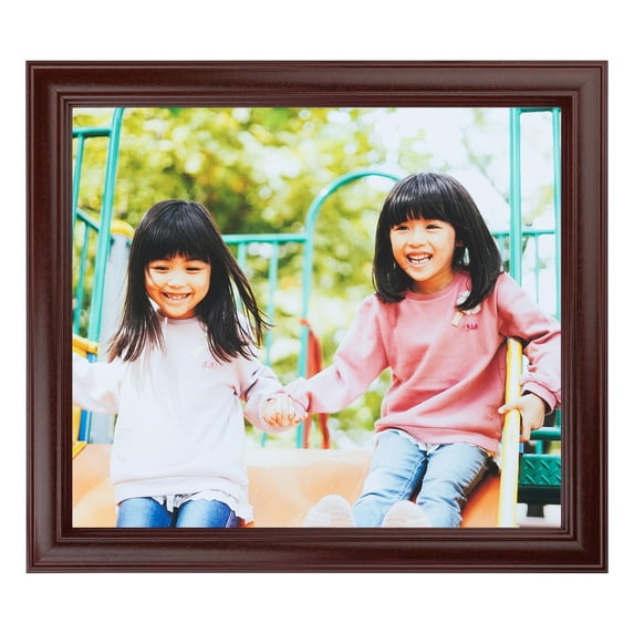 ArtToFrames 5" x 7" Cherry Picture Frame, 5x7 inch Red MDF Poster Frame (WOM-4084), 1 Pack