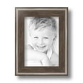 thumbnail image 1 of ArtToFrames 5" x 7" Contrast Grey Picture Frame, 5x7 inch Gray Wood Poster Frame (WOM-4930), 1 of 5