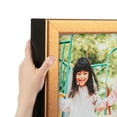 thumbnail image 1 of ArtToFrames 5" x 8" Amber Umber Rustic Gold Picture Frame, 5x8 inch Gold Wood Poster Frame (WOM-5257),  Pack, 1 of 7