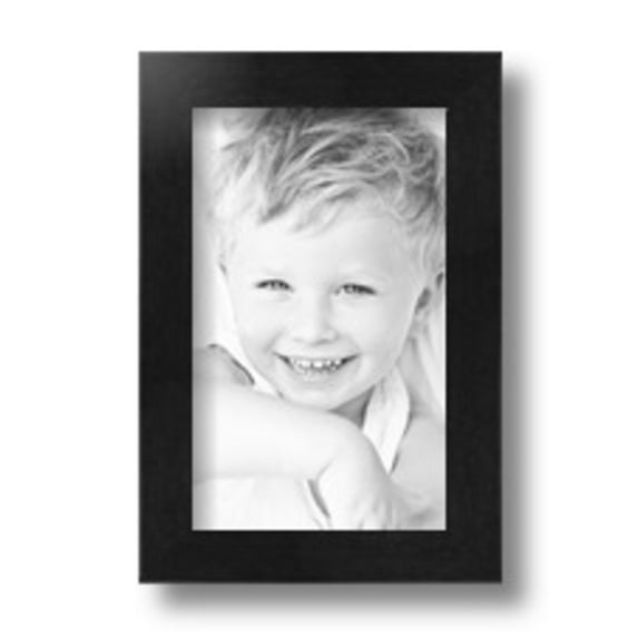 ArtToFrames 5" x 8" Black Picture Frame, 5x8 inch Black Wood Poster Frame (WOM-5141)