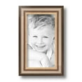 thumbnail image 1 of ArtToFrames 5" x 9" Anique Silver Picture Frame, 5x9 inch Silver Wood Poster Frame (WOM-4964), 1 of 5