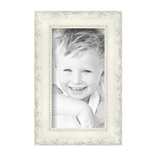 ArtToFrames 5" x 9" Classic White Picture Frame, 5x9 inch White Wood Poster Frame (WOM-5004), Pack