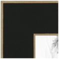 thumbnail image 1 of ArtToFrames 5x11 inch Raw Edge Black Picture Frame, Black MDF Poster Frame (4460), 1 of 8