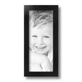 thumbnail image 1 of ArtToFrames 5x12" Black Picture Frame, Black Wood Poster Frame, with Regular Glass and Foam Backing 3/16 inch (FBPL-5141), 1 of 5