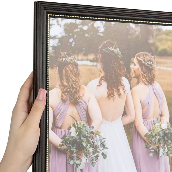 ArtToFrames 5x15 inch Cherry Picture Frame, Red Wood Poster Frame (4316)