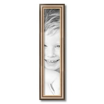 ArtToFrames 5x25" Anique Silver Picture Frame, Silver Wood Poster Frame, with Regular Acrylic and 2 (FBPL-4964)