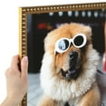 thumbnail image 1 of ArtToFrames 5x30 inch Gold Leaf with Bead Compo Picture Frame, Gold Wood Poster Frame (4761), 1 of 1