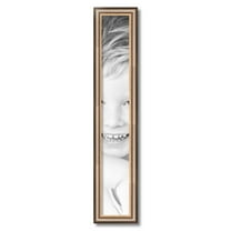 ArtToFrames 5x33" Anique Silver Picture Frame, Silver Wood Poster Frame, with Regular Acrylic and 2 (FBPL-4964)
