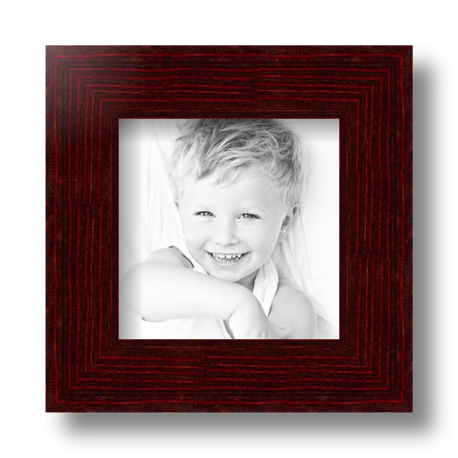 ArtToFrames 5x5 Inch Cherry Picture Frame, This Red Wood Poster Frame ...