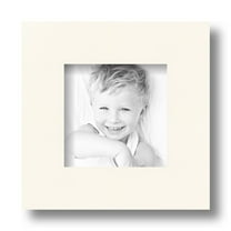 ArtToFrames 5x5 Inch White Picture Frame, This White Wood Poster Frame is Great for Your Art or Photos, Comes with Regular Glass (4114)