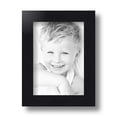 thumbnail image 1 of ArtToFrames 5x7 Inch Satin Black Picture Frame, This Black Wood Poster Frame is Great for Your Art or Photos, Comes with Regular Glass (4654), 1 of 7