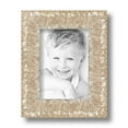 thumbnail image 1 of ArtToFrames 5x7 Inch Silver and Black Picture Frame, This Silver Wood Poster Frame is Great for Your Art or Photos, Comes with Regular Glass (4903), 1 of 1
