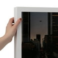 thumbnail image 1 of ArtToFrames 5x7 inch  Woodgrain White Shadowbox 2.5 inch Tall Picture Frame,  White 5" x 7" Wood Poster Frame (WOM-5140), 1 of 7