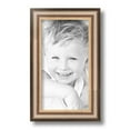 thumbnail image 1 of ArtToFrames 6" x 11" Anique Silver Picture Frame, 6x11 inch Silver Wood Poster Frame (WOM-4964), 1 of 5