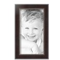 thumbnail image 1 of ArtToFrames 6" x 11" Dark Mahogany Silver Picture Frame, 6x11 inch Multi Wood Poster Frame (WOM-5024),  Pack, 1 of 4