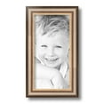 thumbnail image 1 of ArtToFrames 6" x 12" Anique Silver Picture Frame, 6x12 inch Silver Wood Poster Frame (WOM-4964), 1 of 5