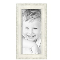 ArtToFrames 6" x 13" Classic White Picture Frame, 6x13 inch White Wood Poster Frame (WOM-5004),  Pack