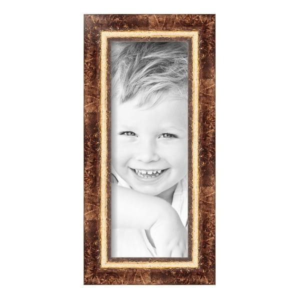 ArtToFrames 6" x 16" Monticello Picture Frame, 6x16 inch Multi Wood Poster Frame (WOM-4941),  Pack