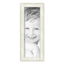 ArtToFrames 6" x 18" Classic White Picture Frame, 6x18 inch White Wood Poster Frame (WOM-5004), Pack
