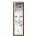 thumbnail image 1 of ArtToFrames 6" x 22" Taupe with Silver Lip Picture Frame, 6x22 inch Multi Wood Poster Frame (WOM-4986),  Pack, 1 of 5
