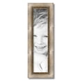 thumbnail image 1 of ArtToFrames 6" x 25" Antique Silver Picture Frame, 6x25 inch Silver Wood Poster Frame (WOM-4944), 1 of 1