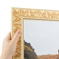 thumbnail image 1 of ArtToFrames 6" x 25" Ivory Picture Frame, 6x25 inch White Wood Poster Frame (WOM-4946), 1 of 1