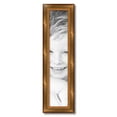 thumbnail image 1 of ArtToFrames 6" x 29" Gold Leaf Picture Frame, 6x29 inch Gold Wood Poster Frame (WOM-4947), 1 of 6